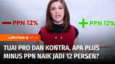 Tarif PPN 12 persen yang akan mulai berlaku pada Januari 2025 telah menuai pro dan kontra di tengah masyarakat. Lantas apa saja plus dan minus dari penerapan PPN 12 persen ? Selengkapnya dalam Cuanomix.
