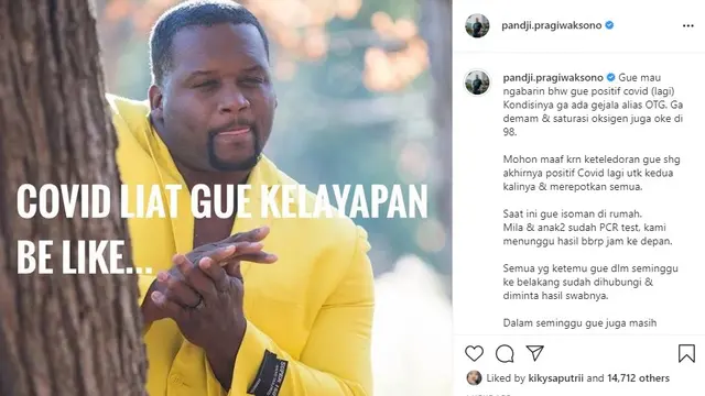 Pandji Pragiwaksono (Foto: Instagram/@pandji.pragiwaksono)