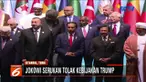 Dalam KTT Luar Biasa OKI yang berlangsung di Istanbul, Turki, Jokowi menyatakan secara keseluruhan ada enam usulan ajakan bagi anggota OKI.