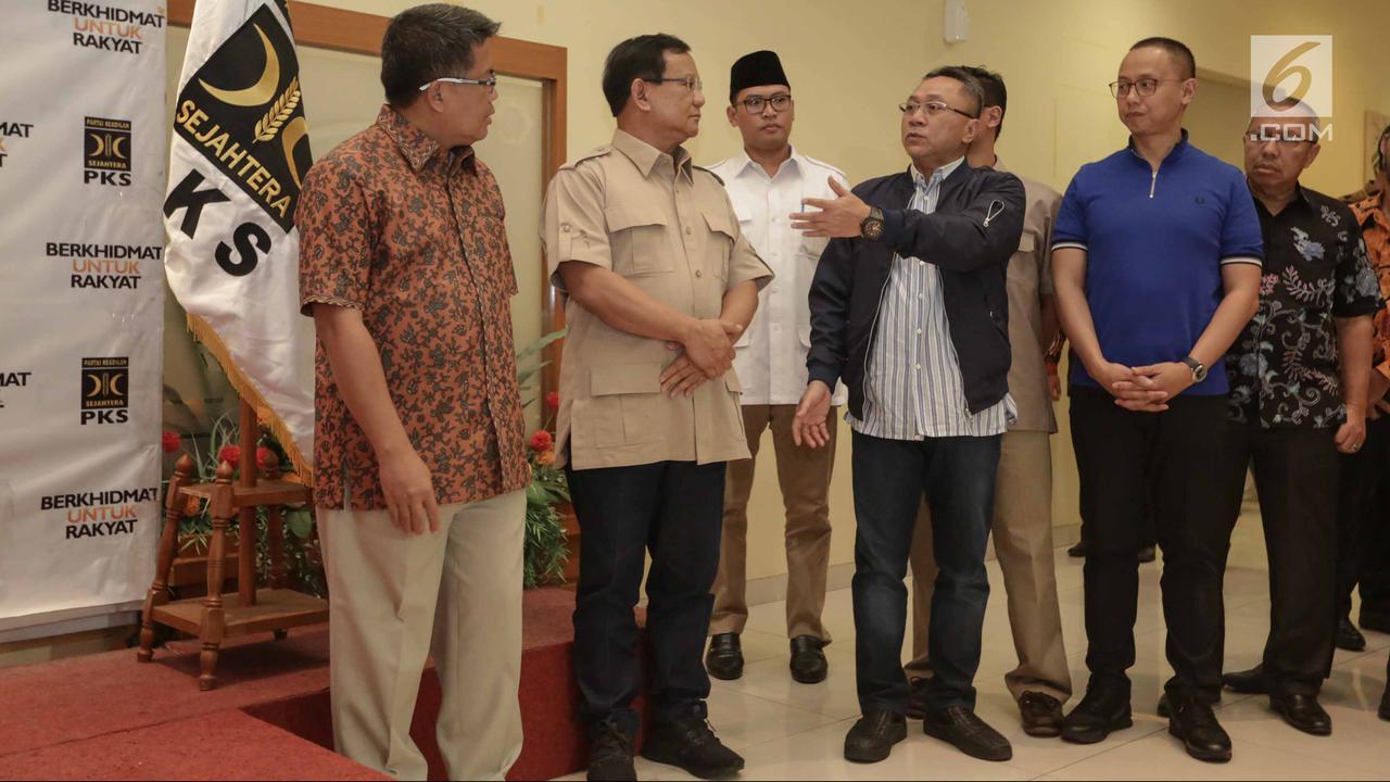 PHOTO: Gerindra, PAN, dan PKS Sepakat Koalisi di Pilkada Serentak 2018
