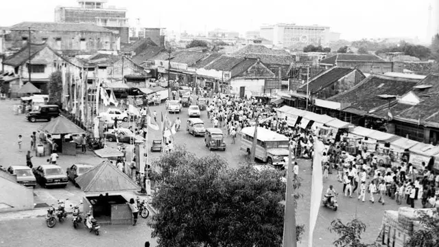 Sesak Pengunjung Jelang Lebaran, Ini 6 Potret Tanah Abang Tempo Dulu Tahun 1900-an