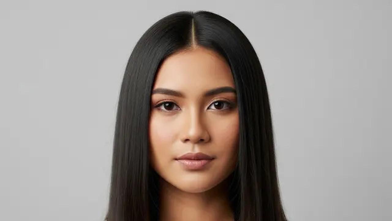 9 Model Rambut Panjang Lurus Belah Tengah Kekinian, Tampil Stylish Setiap Hari