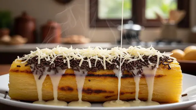 Cara Membuat Tape Bakar Teflon, Camilan Manis Gurih yang Mudah Dibuat