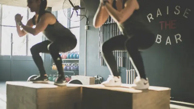 Ilustrasi Squat Jump