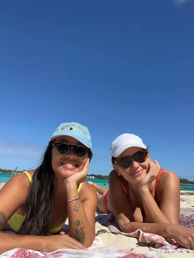 Marissa Nasution di Bahama (Instagram/marissaln)