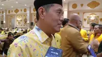 Zulfikar Arse Sadikin salah satu Caleg DPR RI dari Partai Golkar saat memberikan keterangan pers (Hermawan Arifianto/Liputan6.com)