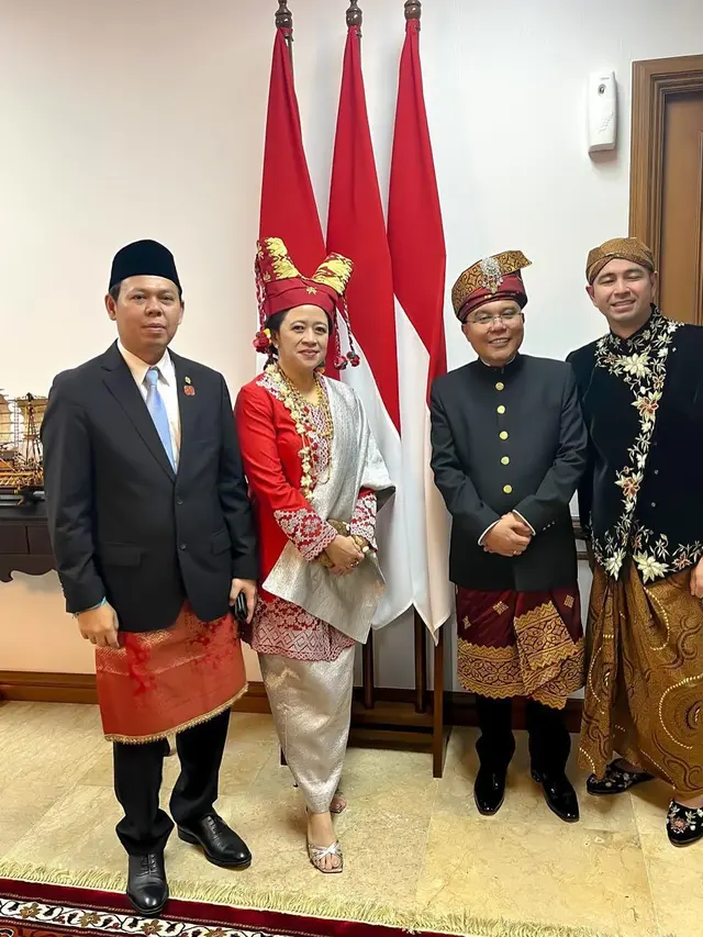 Busana Puan Maharani saat Upacara Peringatan 17 Agustus 2025 Kemerdekaan HUT RI ke-80 (Instagram/puanmaharani)