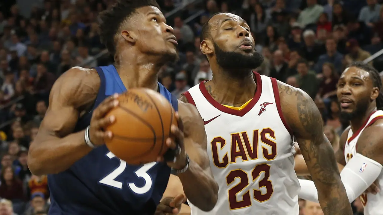 Jimmy Butler membuat LeBron James malu