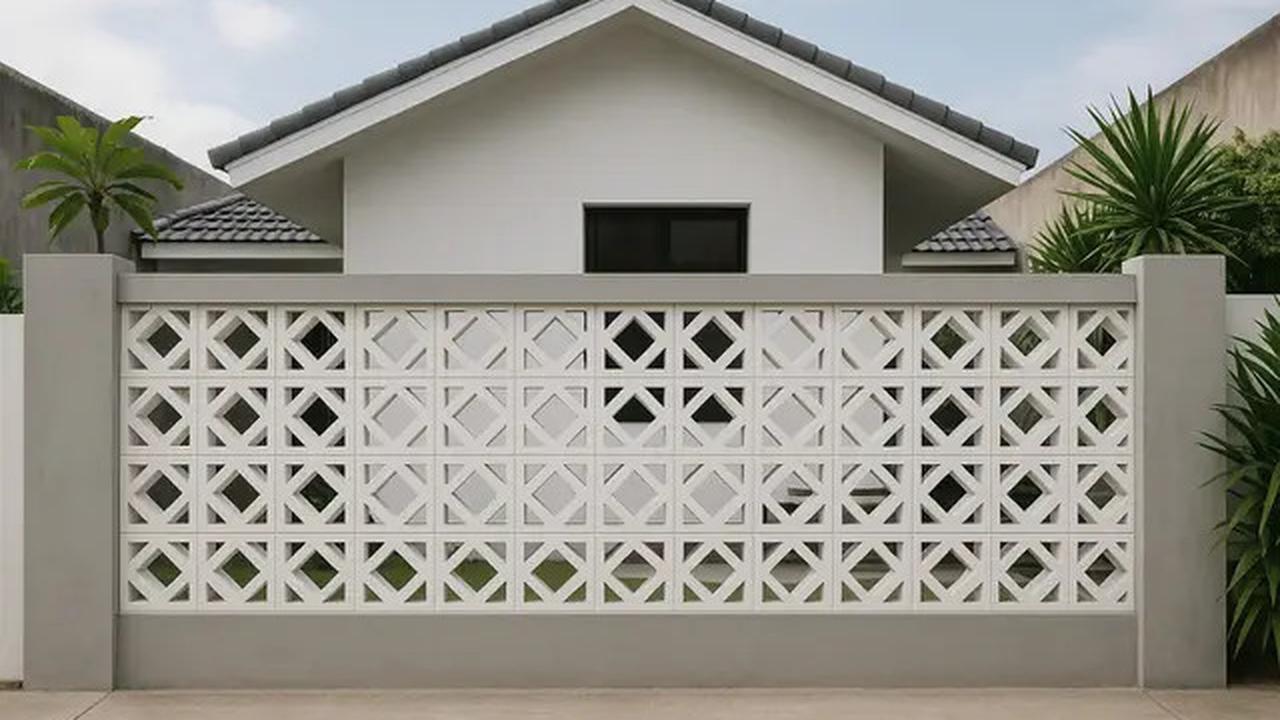 10 Model Pagar Tembok Tanpa Besi yang Lagi Hits, Bikin Tampilan Rumah Estetik dari Luar