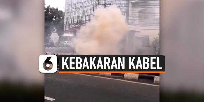 VIDEO: Penyebab Kepulan Asap dan Api di Panglima Polim
