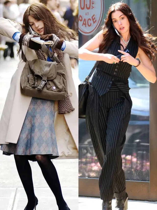 Gaya Anne Hathaway di The Devil Wears Prada 2 Terungkap, Stylish Banget Buat Inspirasi Outfit Ngantor!