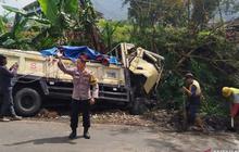 Polres Cianjur Selidiki Penyebab Kecelakaan Truk Maut di Cugenang, Satu Tewas
