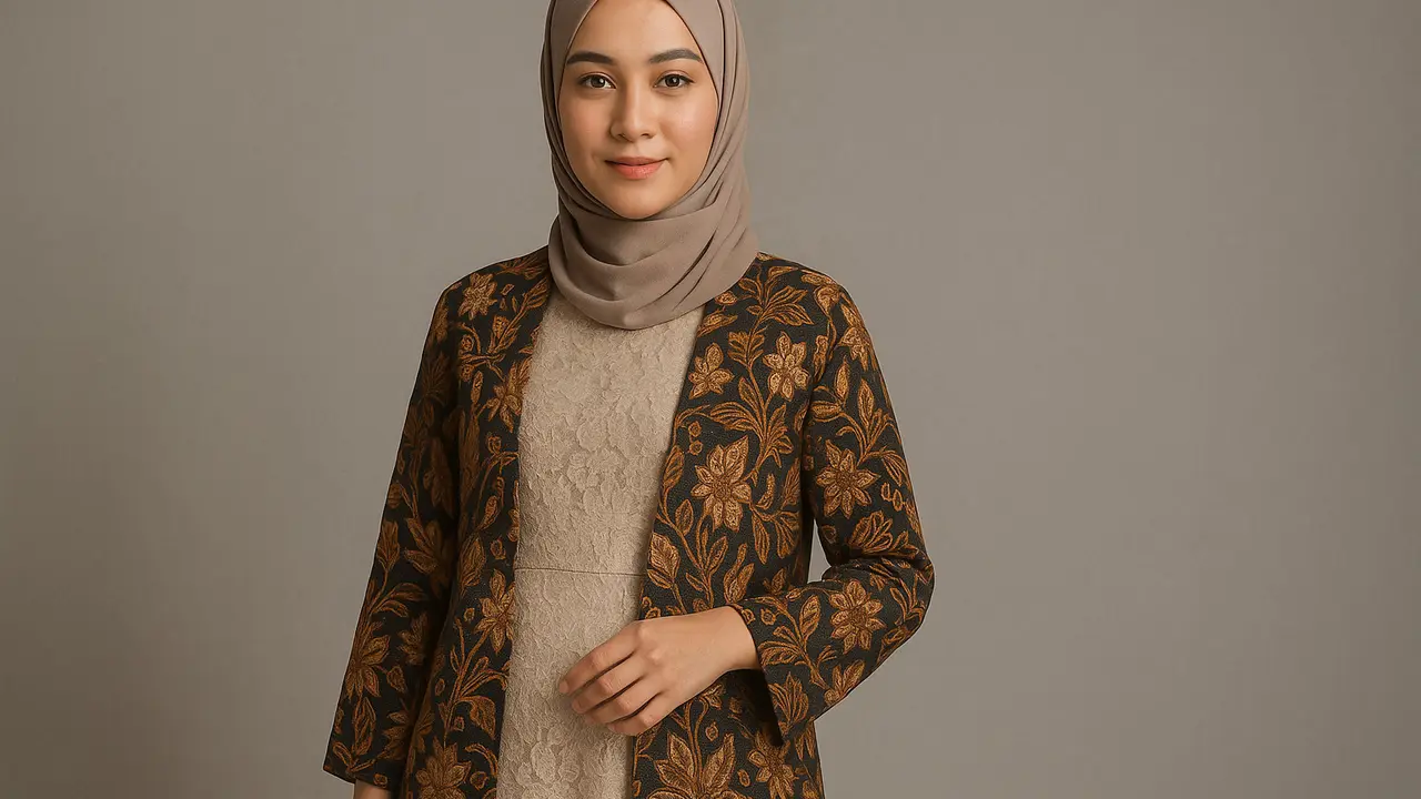 Long Dress Brokat Terlalu Formal? Tambahkan 7 Outer Ini Biar Lebih Santai