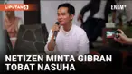Gibran Diminta Tobat Nasuha Usai Solo Diterjang Banjir