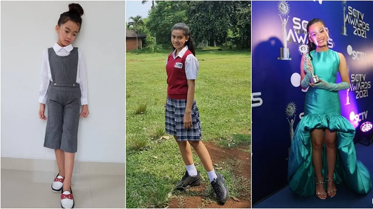 Raih Piala SCTV Awards Berturut-turut, Ini 7 Potret Perjalanan Karier Aqeela Calista