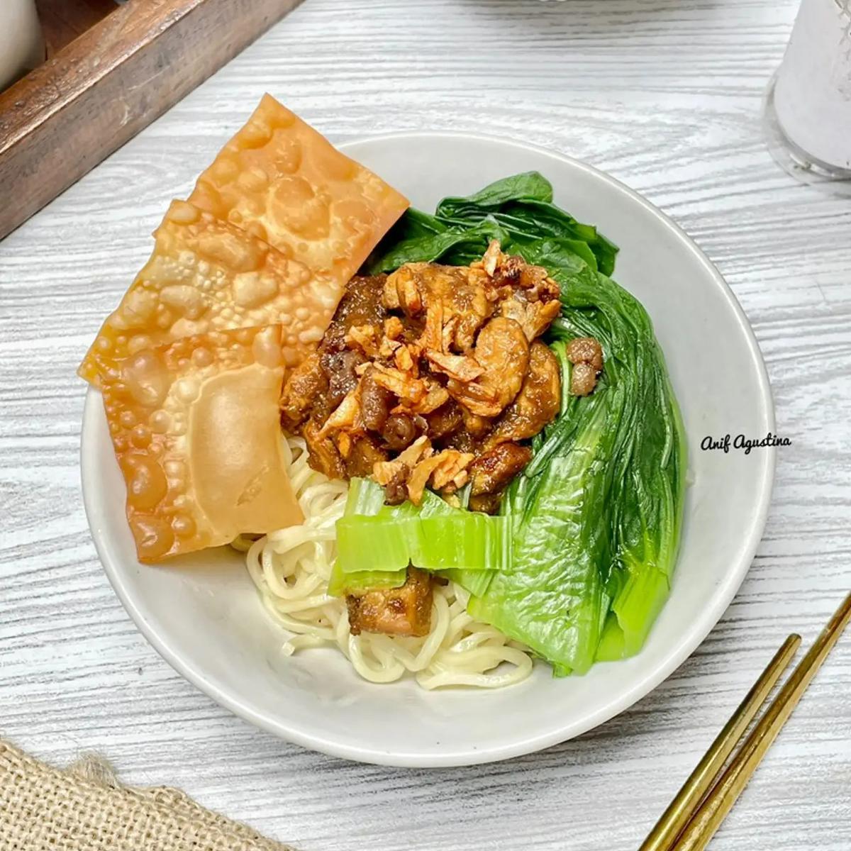Menu Masakan Mie Ayam Abang-Abang