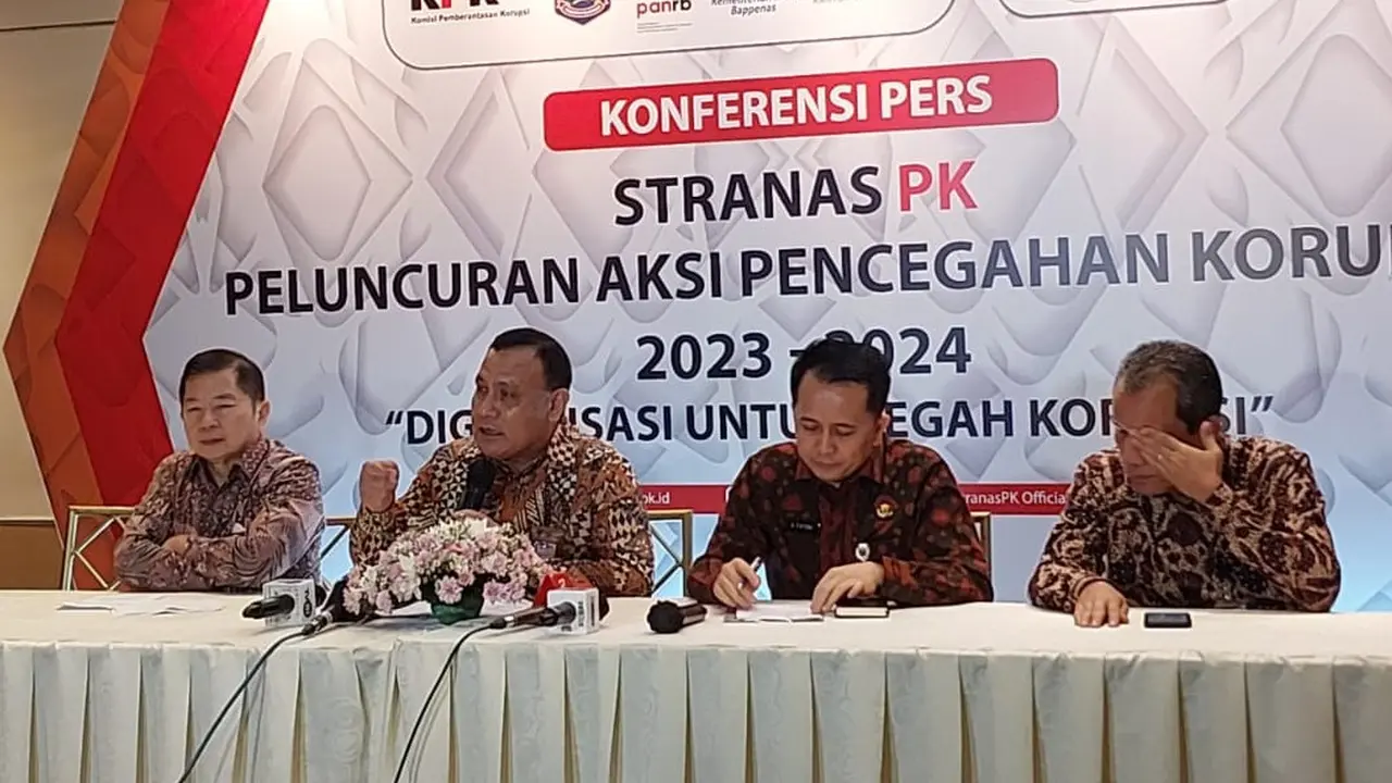 (Timnas PK meluncurkan 15 aksi pencegahan korupsi. (Ist)