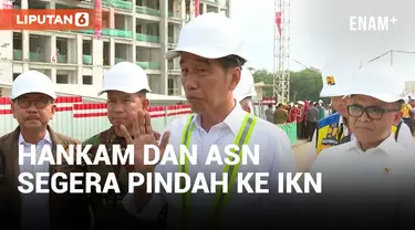 Presiden Jokowi Topping Off Hunian ASN dan Hankam di IKN