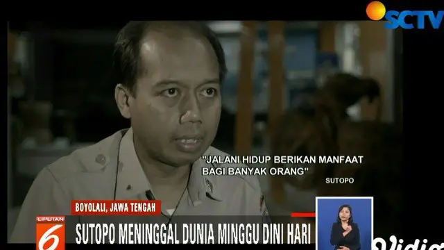 Dibalik kesigapannya menjadi garda depan dalam menginformasikan berbagai kejadian bencana di Indonesia itu, Sutopo Purwo ternyata mengidap sebuah salah satu penyakit yang sangat ditakuti.