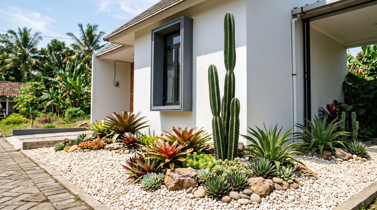 Gravel Garden untuk Sudut Rumah