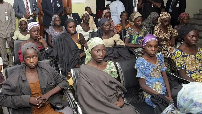  Anak Perempuan Korban Penculikan Boko Haram (Sunday Aghaeze/AP)
