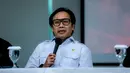 Dukungan terhadap upaya perlindungan hak cipta juga disampaiakn oleh Cecep Rukendi selaku Deputi Bidang Kretivitas Media Kementerian Ekonomi Kreatif/Badan Ekonomi Kreatif Republik Indonesia. (Bola.com/Bagaskara Lazuardi)