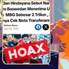 Cek Fakta: Hoaks Artikel Dadan Hindayana Sebut Anies Baswedan Terima Uang Suap MBG 2 Triliun