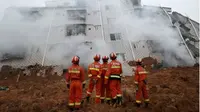 Longsor China, 33 Gedung dan Apartemen Rubuh, 900 Dievakuasi (Reuters)