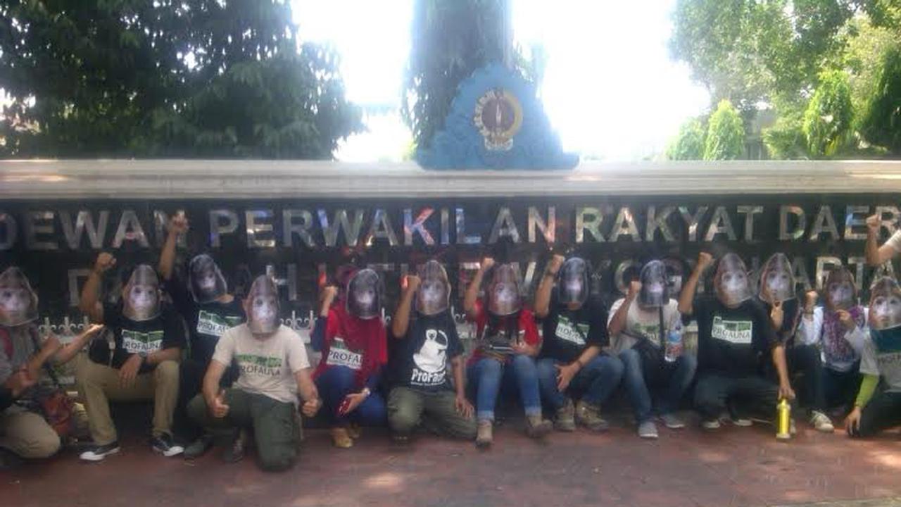 Lutung Jawa Marak Dijual Online, Aktivis Kampanye di Malioboro