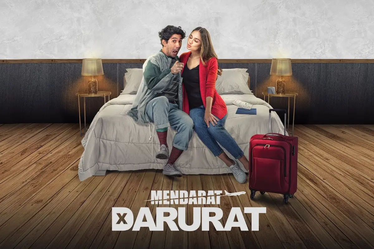 Poster film "Mendarat Darurat". (Foto: Prime Video)