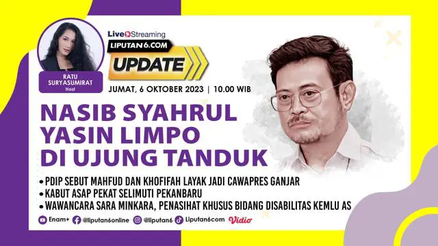 Nasib Syahrul Yasin Limpo di Ujung Tanduk