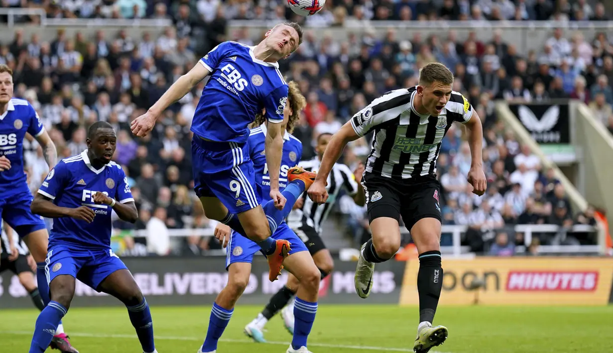 Bermain kandang di St. James' Park, Newcastle unggul segalanya di pertandingan ini. (Owen Humphreys/PA via AP)