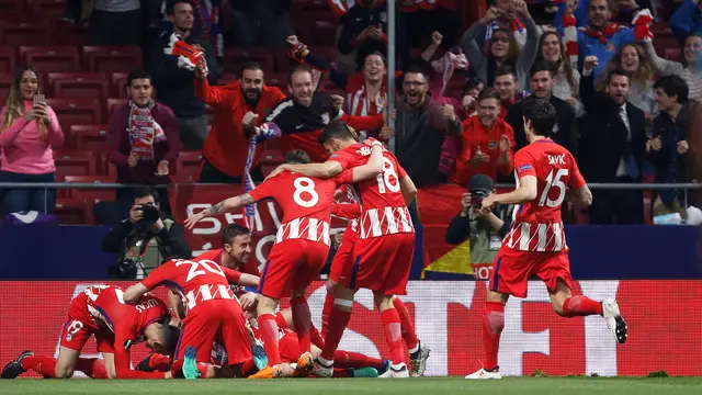 Gol Cepat Koke Antar Atletico Madrid Kalahkan Sporting Lisbon