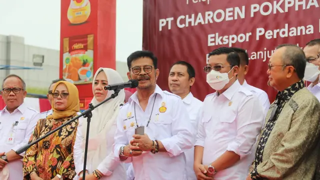 Mentan SYL Pimpin Langsung Pelepasan Perdana Ekspor Produk Unggas ke Pasar Singapura