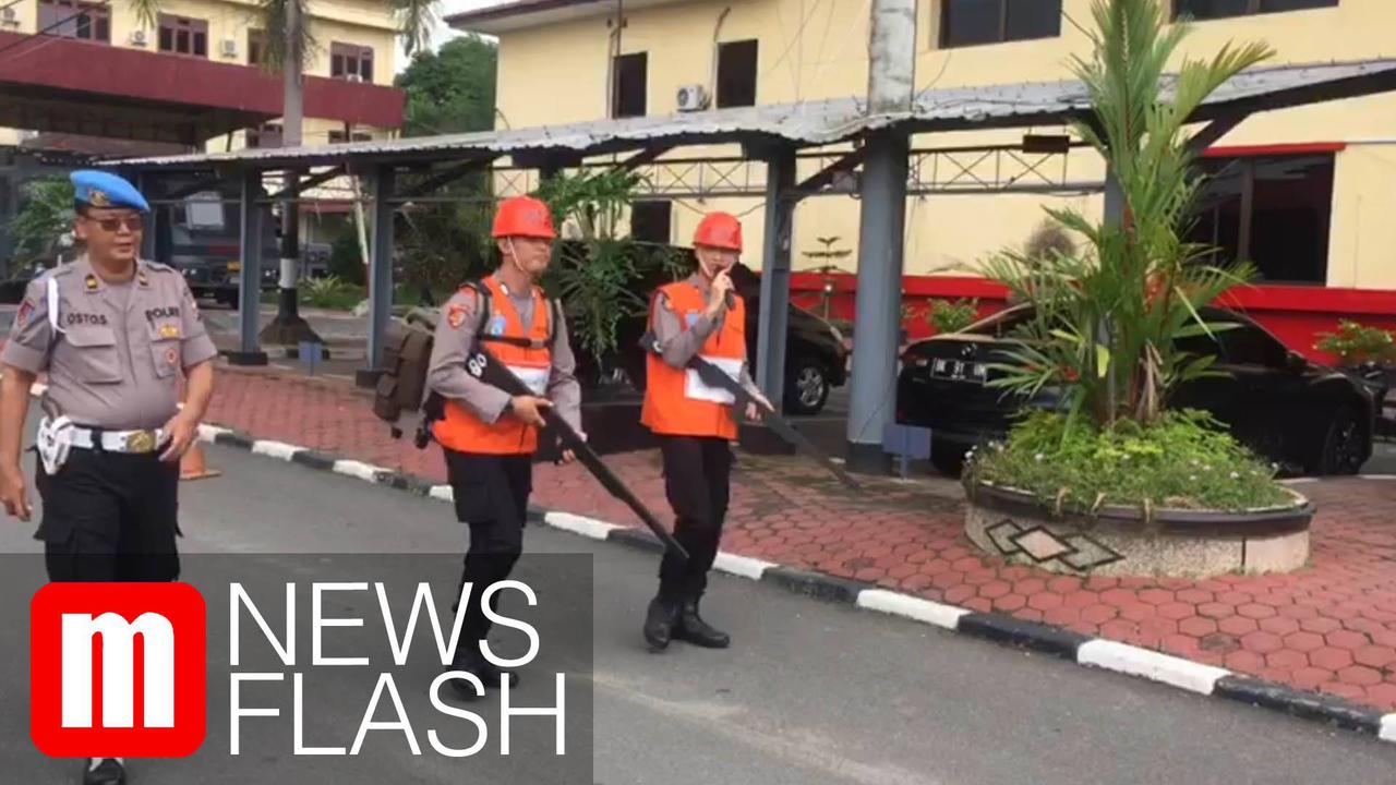VIDEO: Nyabu dan Rekam Polwan Mandi, 2 Polisi Dihukum Keliling Mapolda Serta Ceramah
