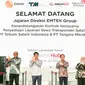 Penandatanganan kontrak kerjasama antara EMTEK Group dengan penyediaan layanan sewa transponder satelit PT Telkom Satelit Indonesia & PT Tangara Mitrakom.