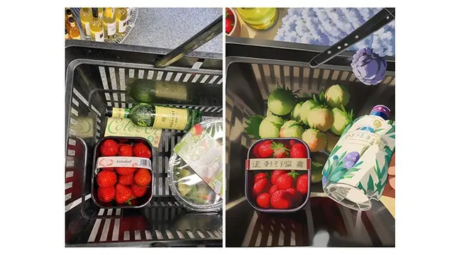 6 Potret Makanan Foto Asli Vs Gambar Animasi Ini Unik, Detailnya Hampir Sama