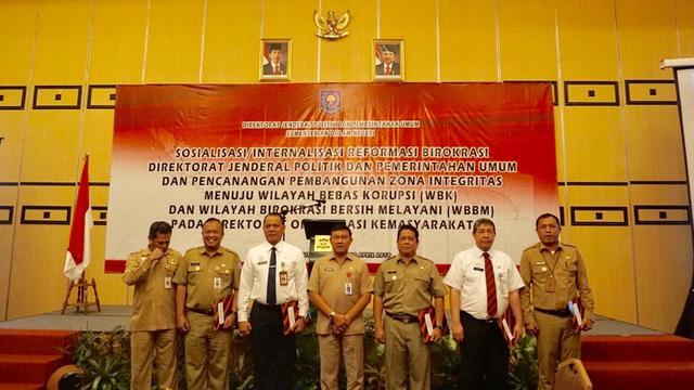 Reformasi Birokrasi, Ditjen Polpum Canangkan Pembangunan Zona Integritas Menuju WBK dan WBMM