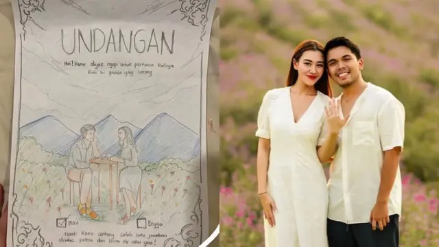 Sehari sebelumnya, Aaliyah Massaid mendapat undangan kejutan dari Thariq Halilintar. (Instagram.com/@aaliyah.massaid)
