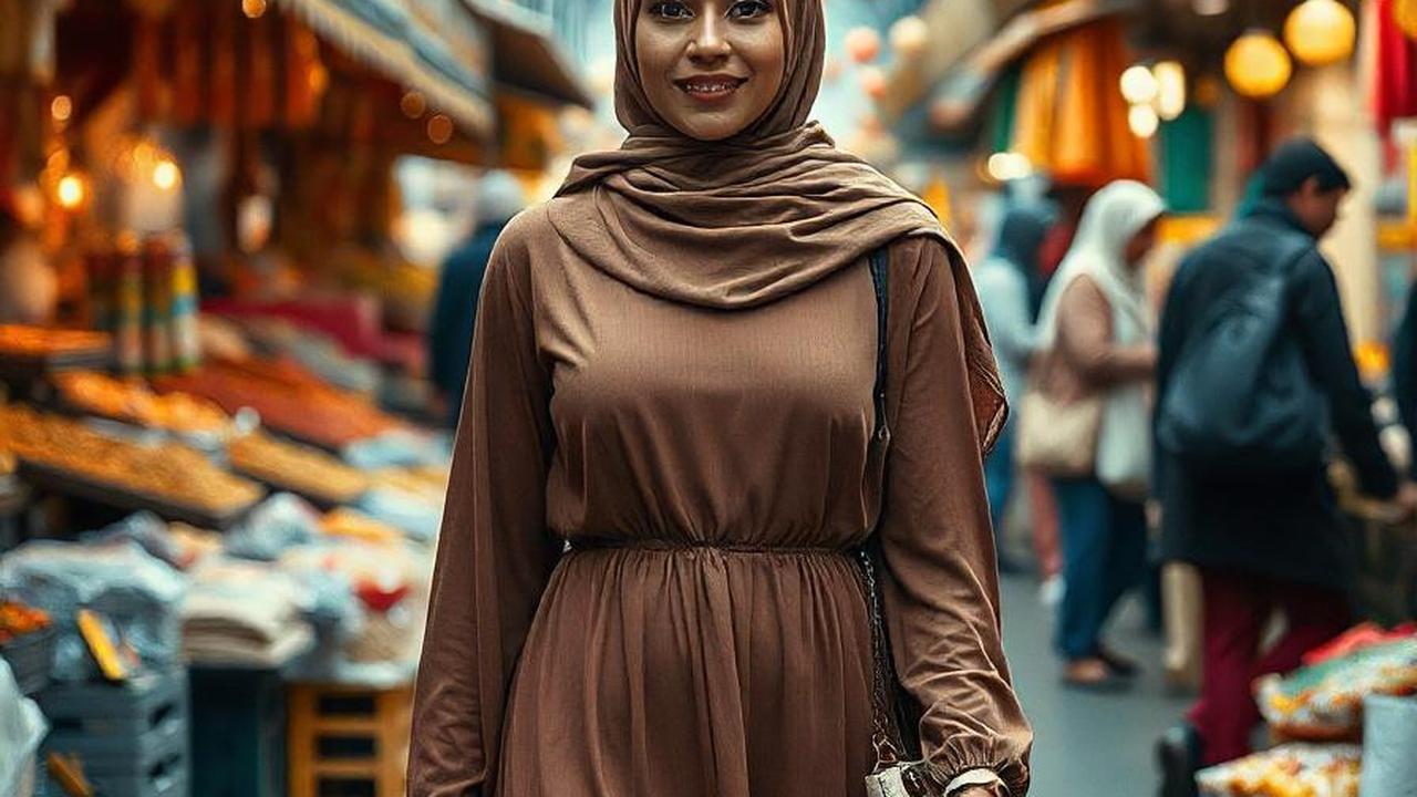 Baju Lebaran warna Mocha Mousse