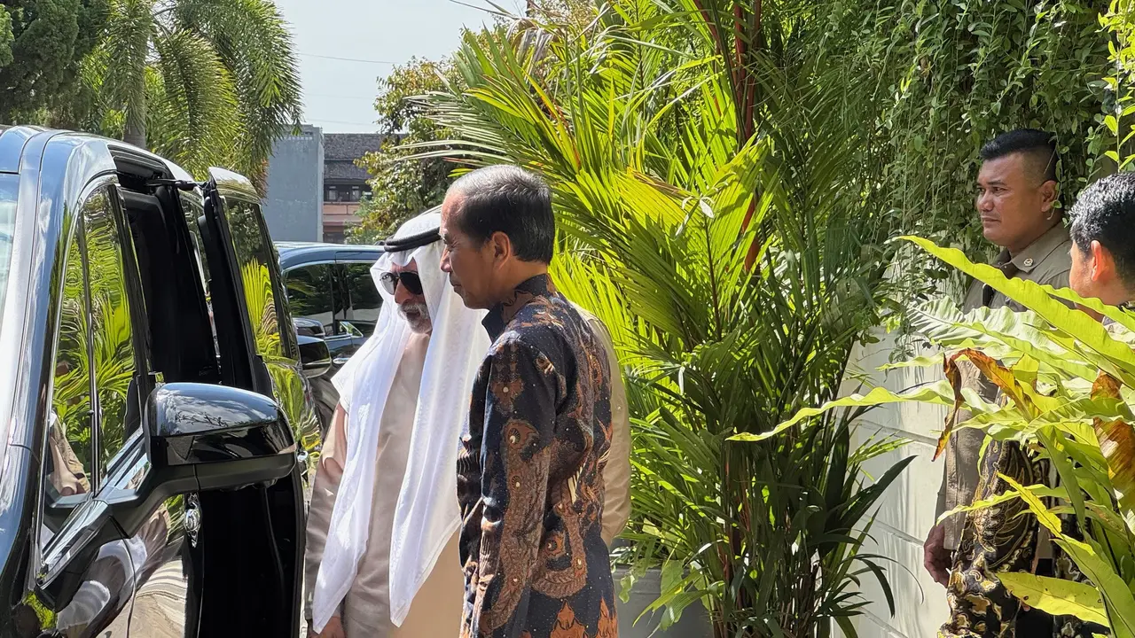 Jokowi Terima Tamu Menteri UEA