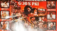 Poster film Pengkhianatan G30S/PKI. (Foto: Koleksi Pribadi Daniel Irawan)