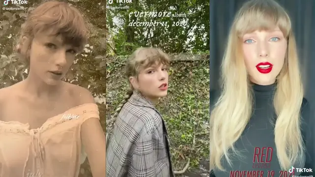 Taylor Swift. (Tiktok/ taylorswift)