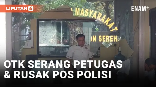 OTK Serang Kantor Pospol Kebon Sereh dan Cekik Kapospol