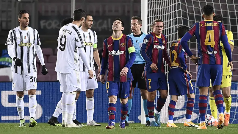 Cristiano Ronaldo Gemilang, Juventus Bungkam Barcelona 3-0 di Camp Nou