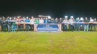 Aliansi Suporter Sepak Bola di Tangerang dan Kepolisian Gelar Doa Bersama untuk Tragedi Kanjuruhan