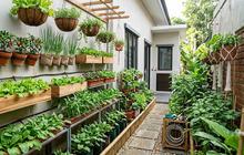 7 Cara Berkebun Sayur di Samping Rumah yang Lebarnya Kurang dari 1 Meter