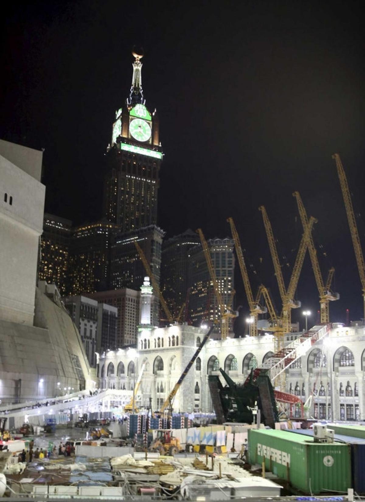 Ini crane raksasa yang timpa ratusan jemaah haji