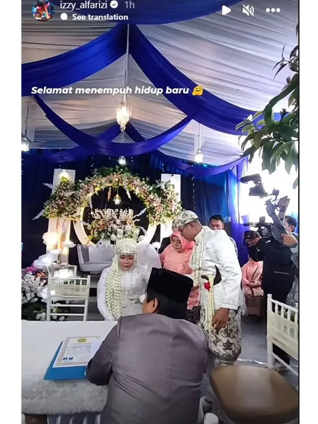 8 Momen Pernikahan Andika Kangen Band Kelima Kalinya, Mahar 100 Gram Emas