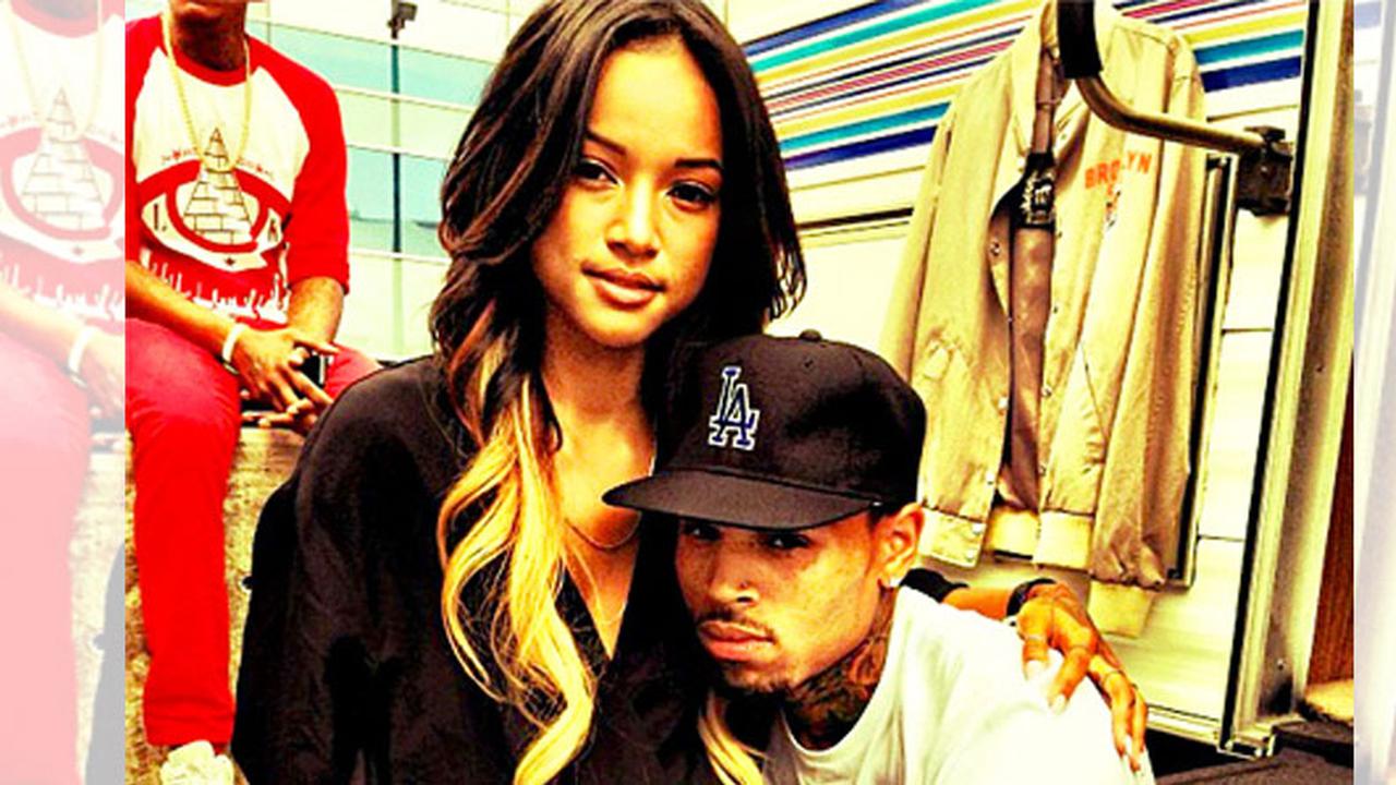 Chris Browndan Karrueche Tran